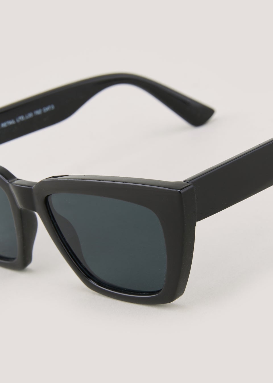 Black Angular Sunglasses