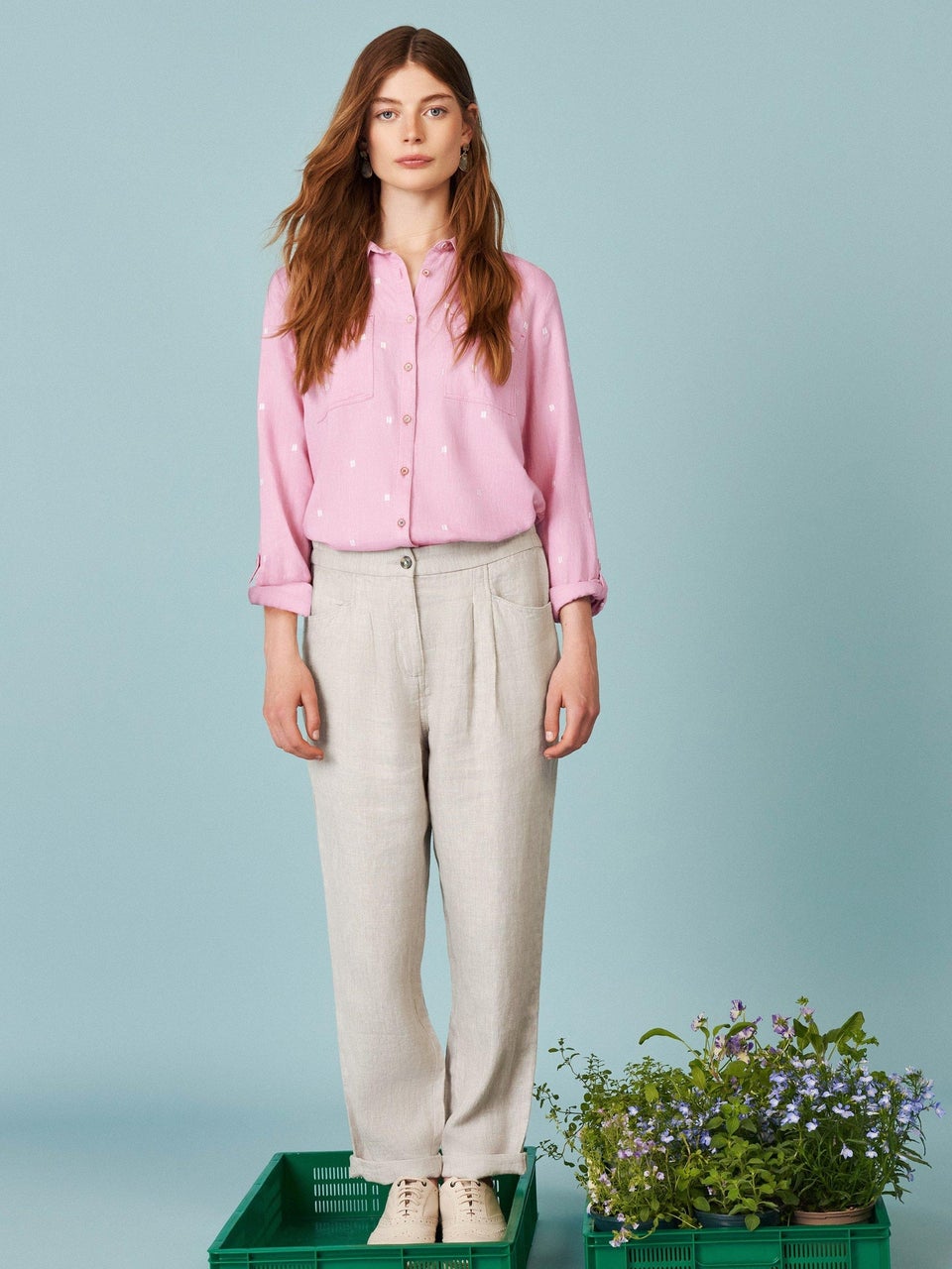 Bluse Sophie aus Bio-Baumwolle