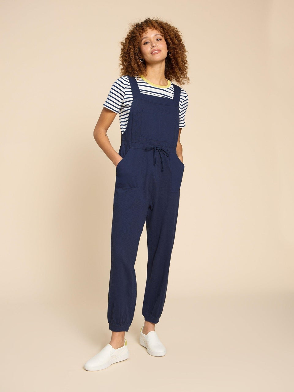 Latzhose Daphne aus Jersey
