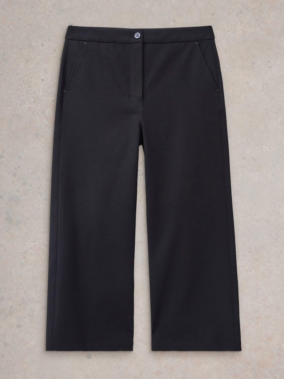 Knöchellange Hose Belle mit weitem Bein