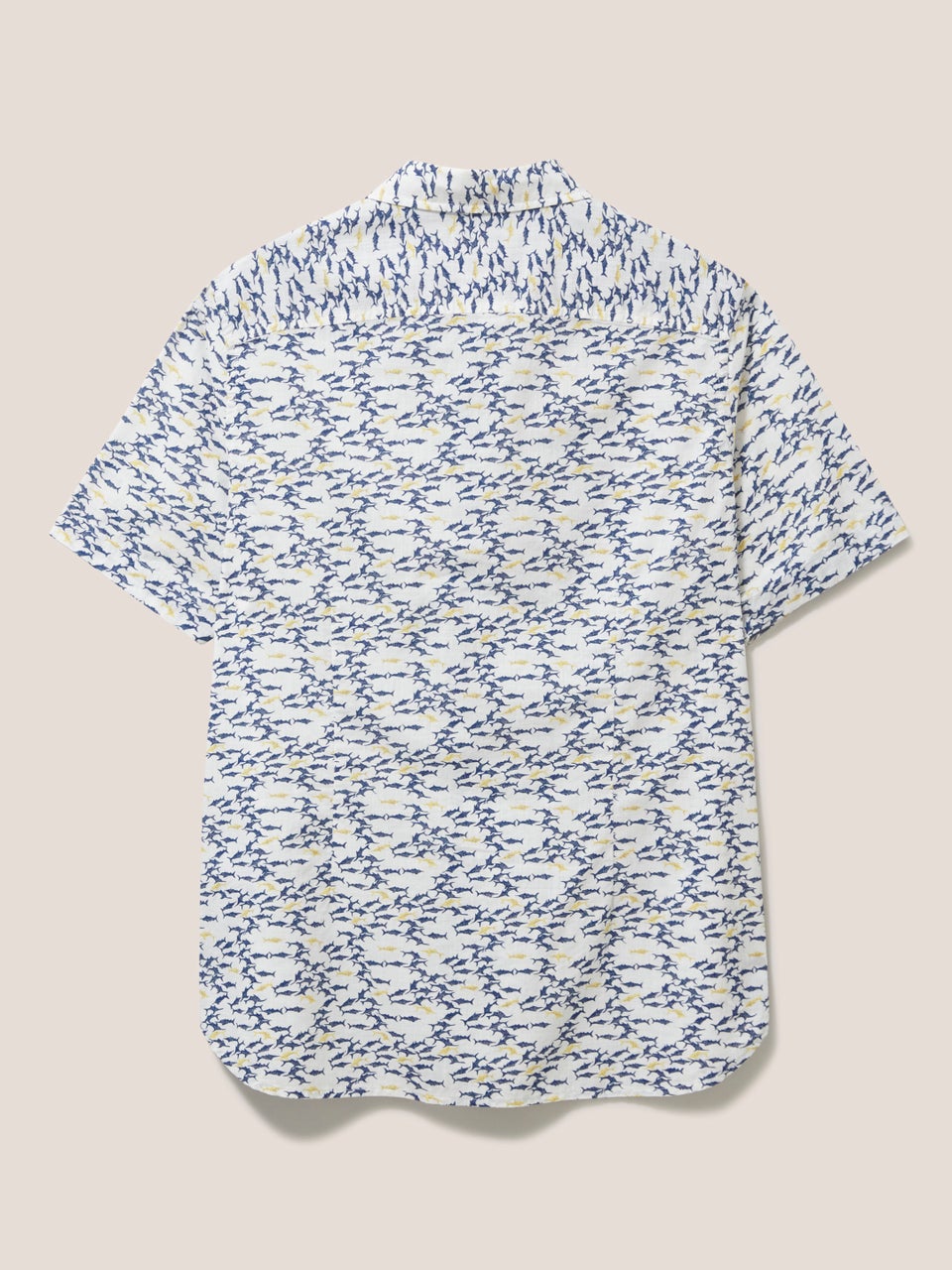Hemd mit Haifisch-Print