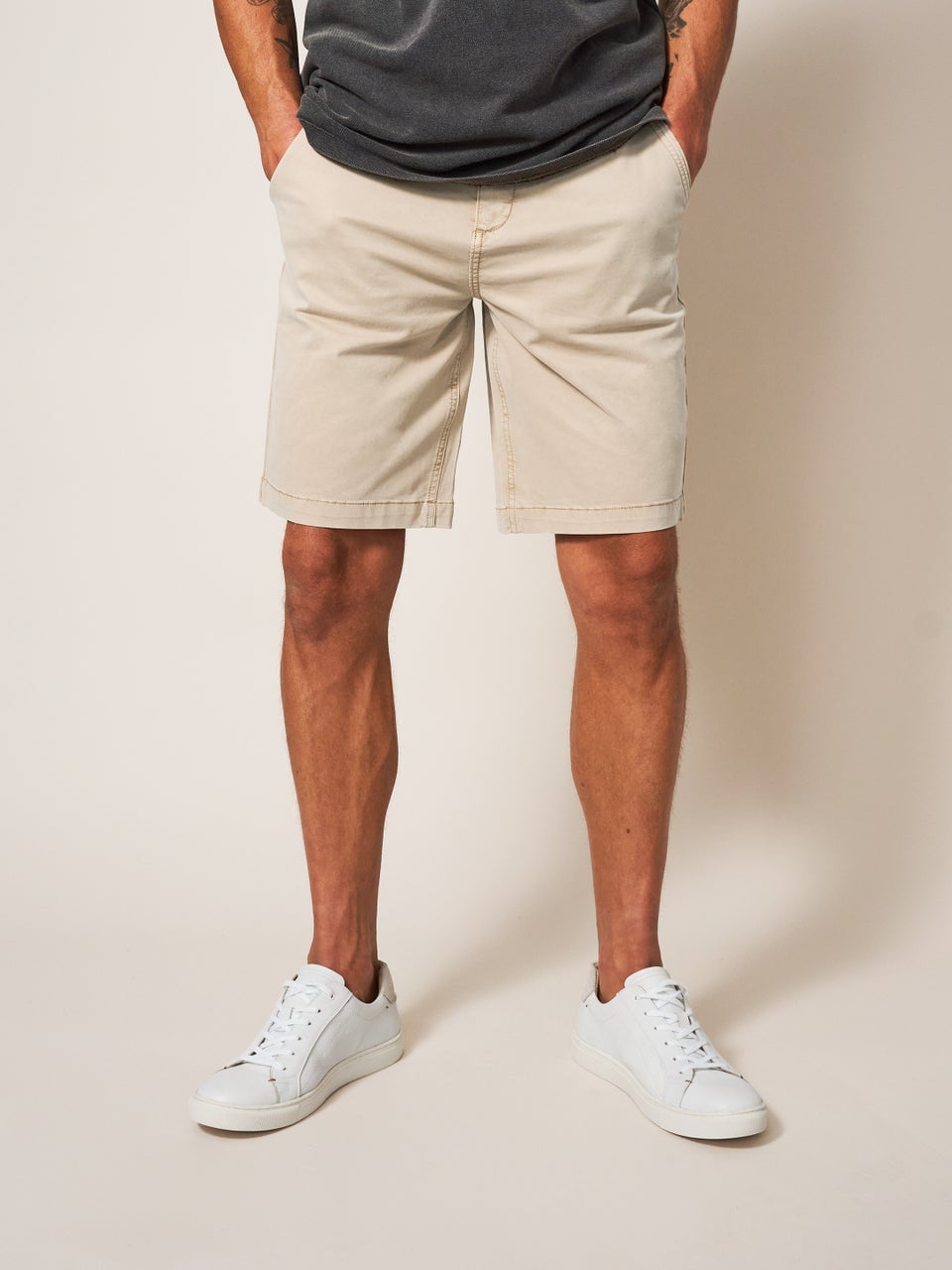 Sutton Chinoshorts aus Bio-Baumwolle