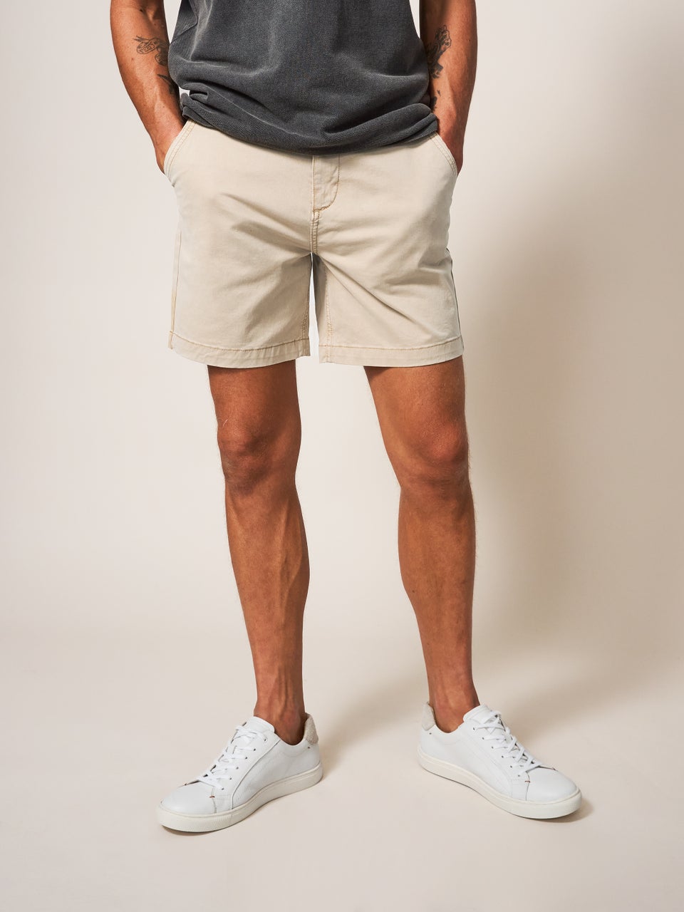 Sutton Chinoshorts aus Bio-Baumwolle