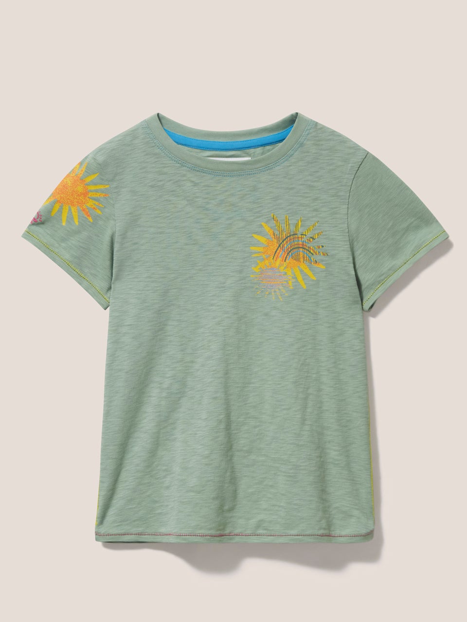 Sonniger Regenbogen Grafik-T-Shirt