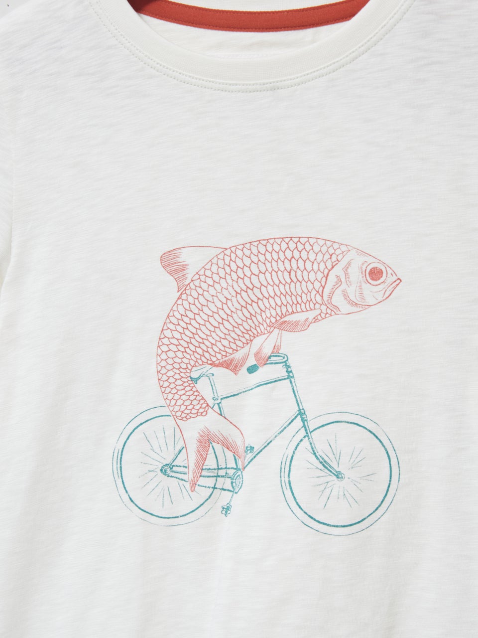 Fish on a Bike Graphic Tee
