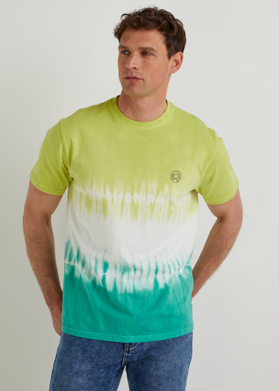 Multicoloured Tie Dye T-Shirt