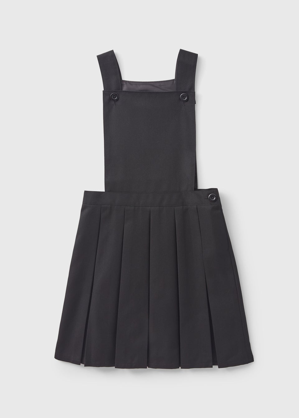 Girls Black School Pinafore 3 16yrs Matalan