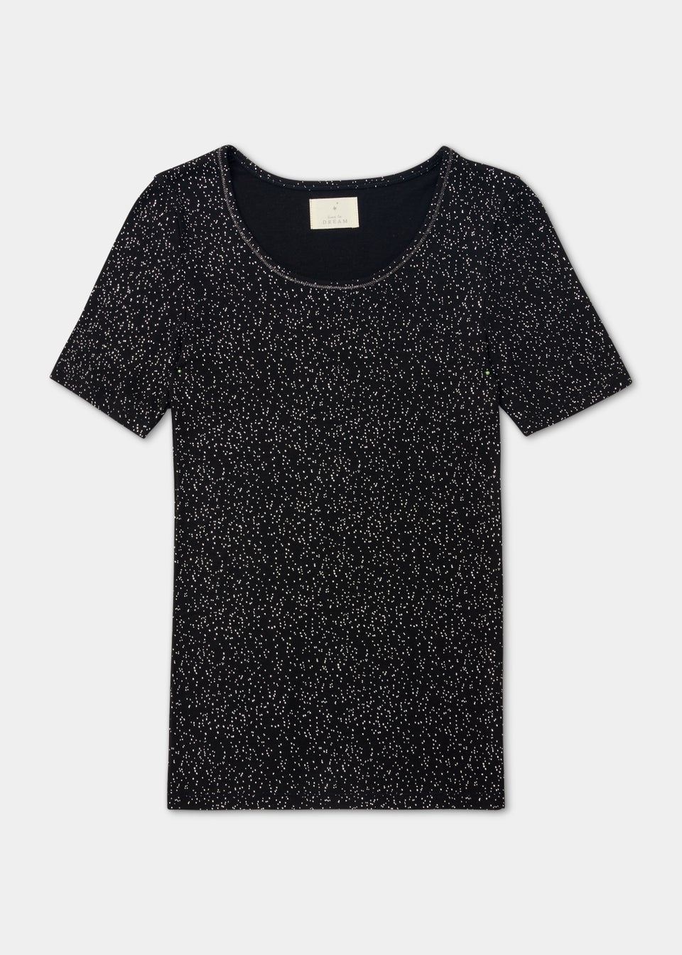 Black Thermal Short Sleeve T-Shirt