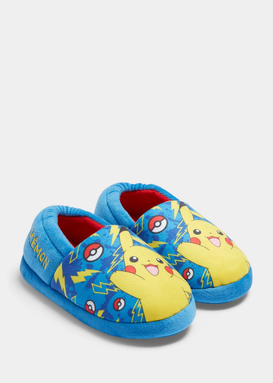 Kids Blue Pokémon A-Line Slippers (Younger 8-Older 2)