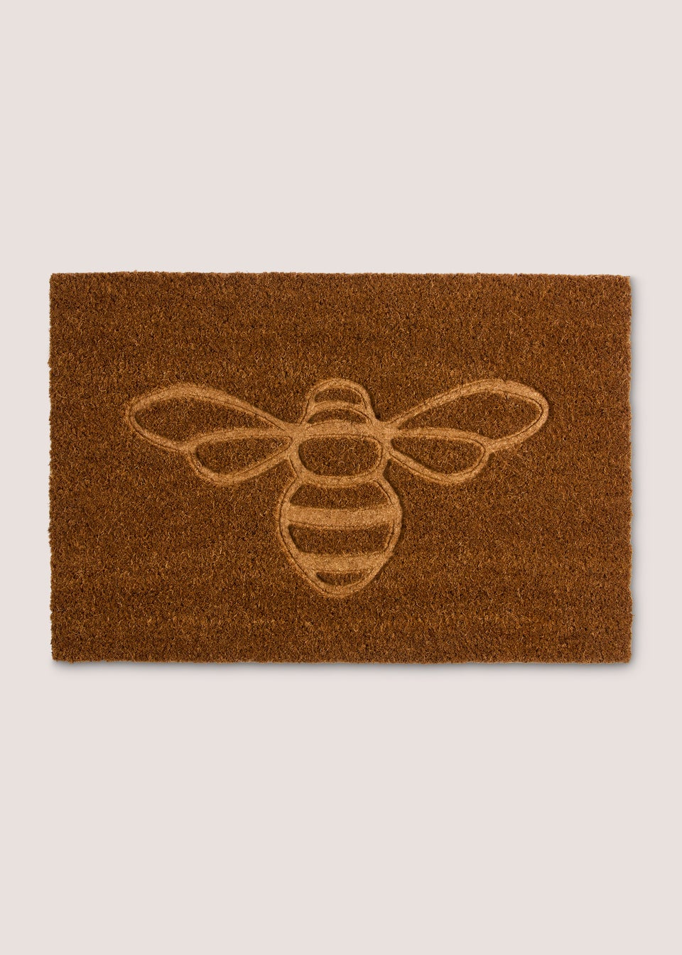 Embossed Bee Doormat (60cm x 40cm)
