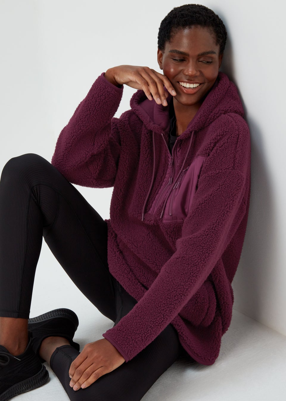 Matalan store teddy hoodie