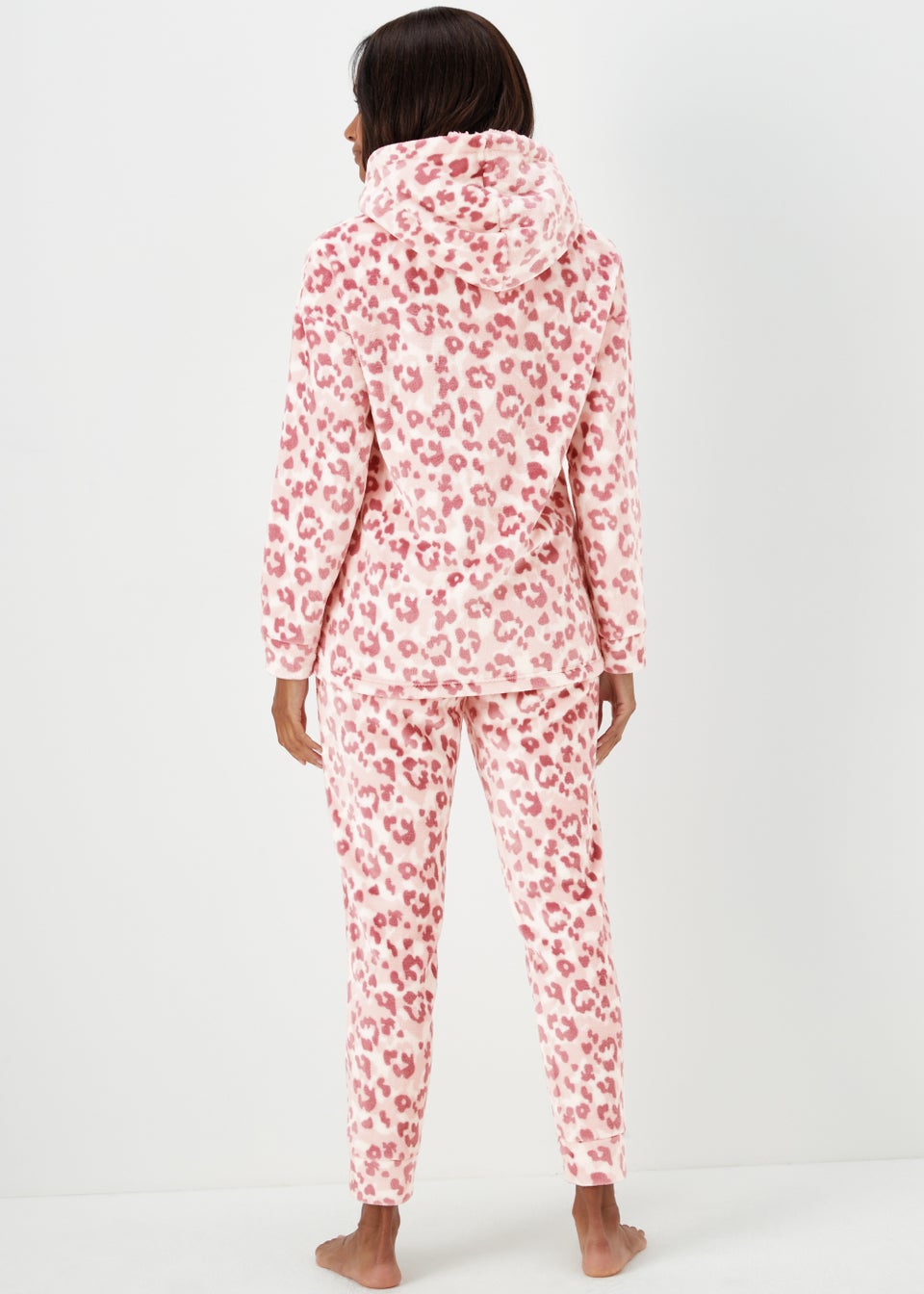 Pink Animal Print Twosie Pyjama Set
