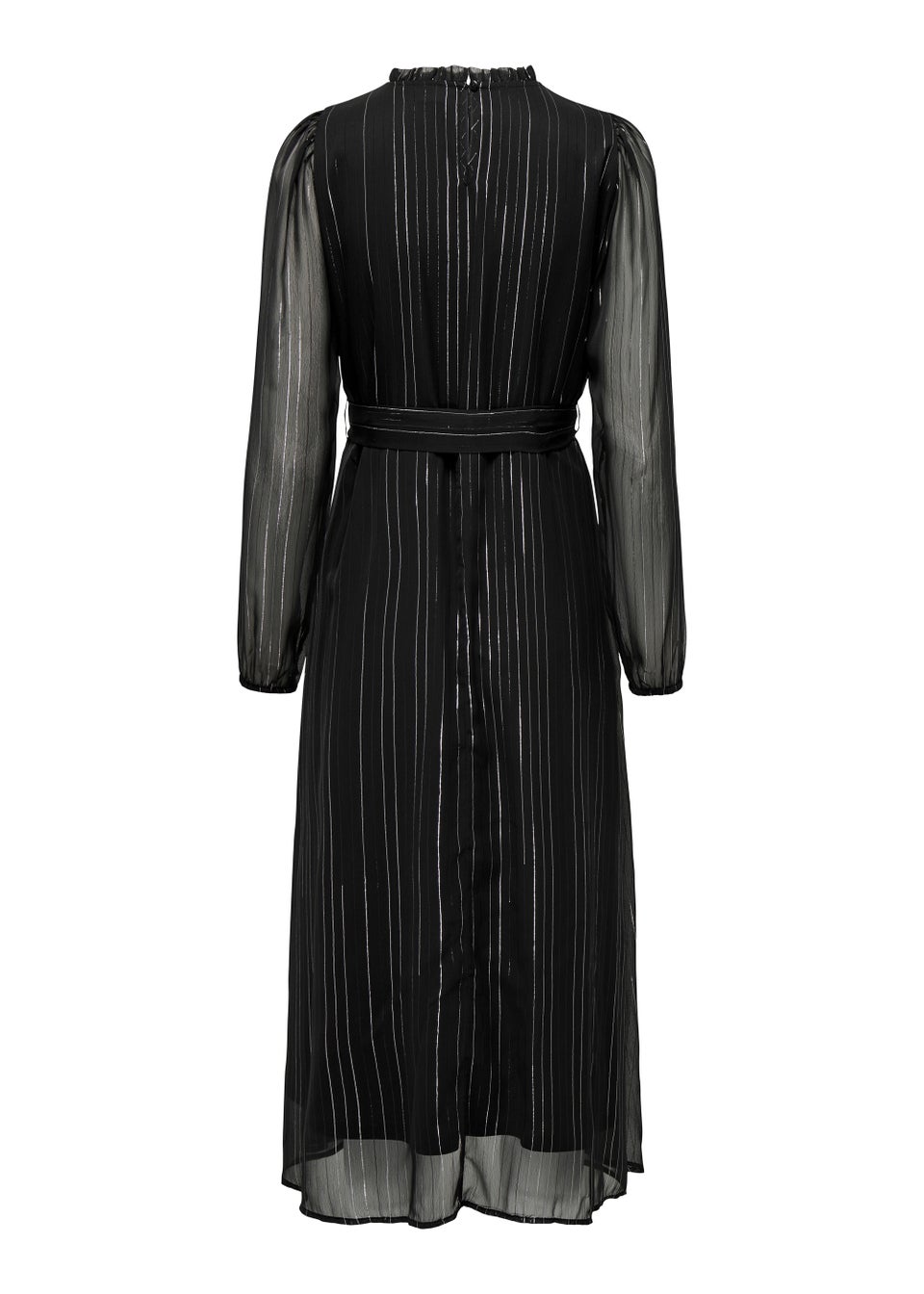 JDY Cody Black Long Sleeve Midi Dress