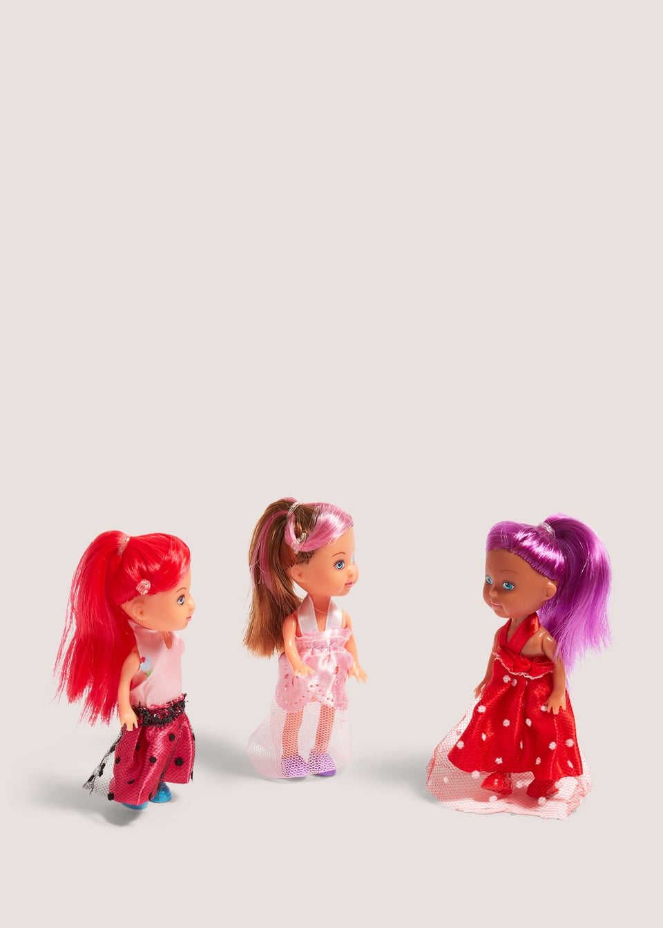 Kids 5 Pack Mini Shimmer Dolls