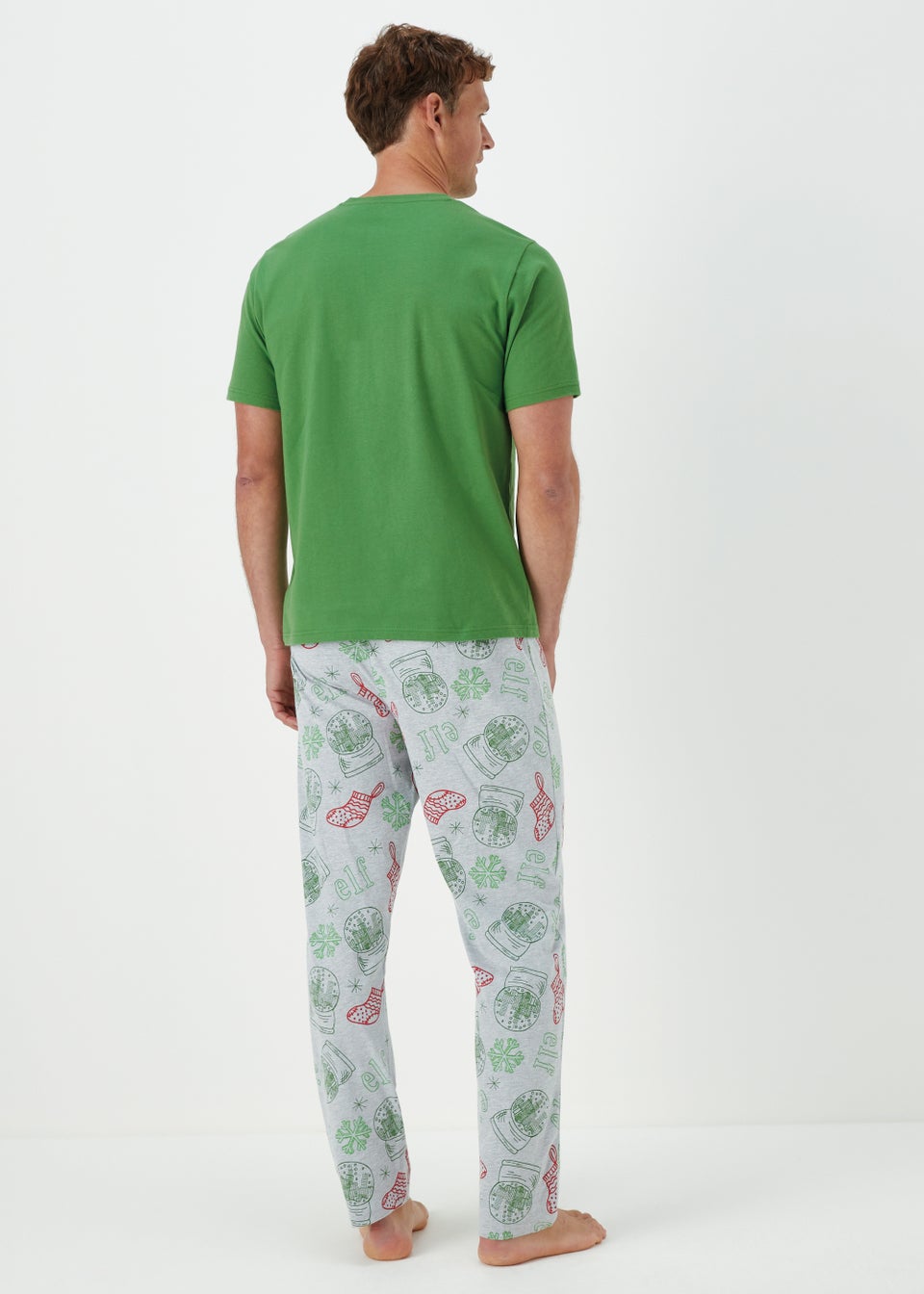 Green Christmas Elf Pyjama Set