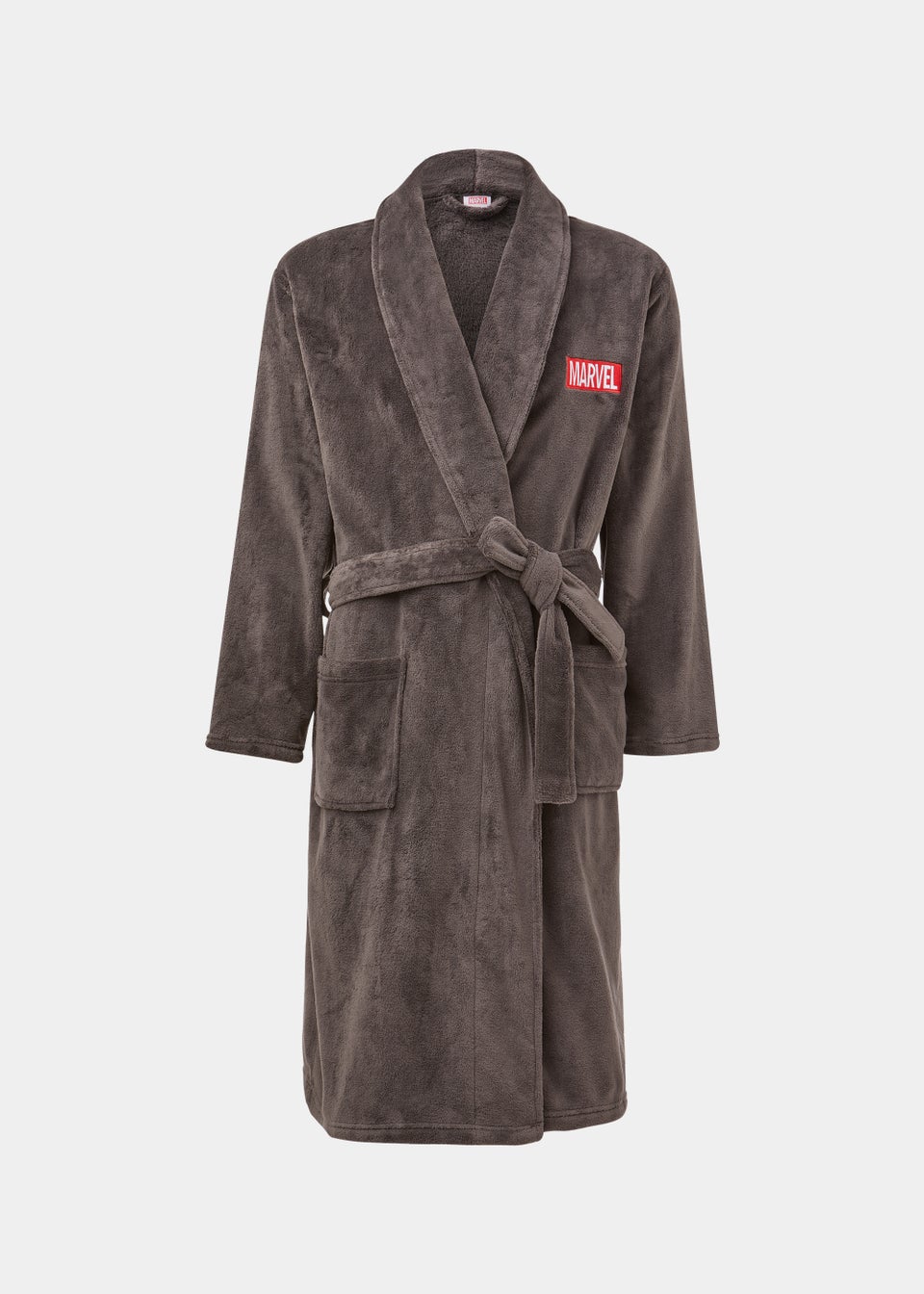 Grey Marvel Dressing Gown