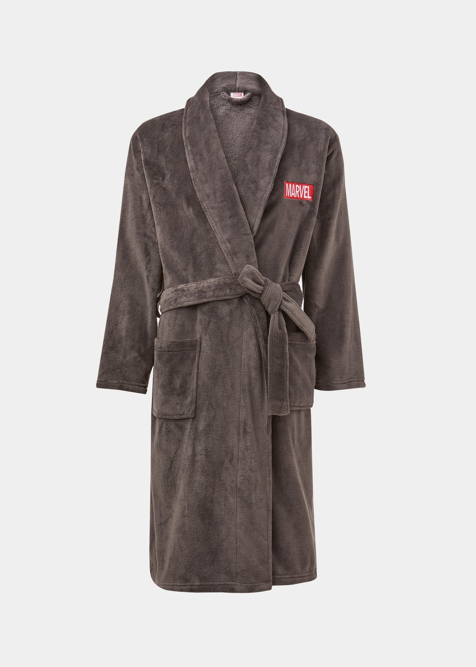 Grey Marvel Dressing Gown Matalan