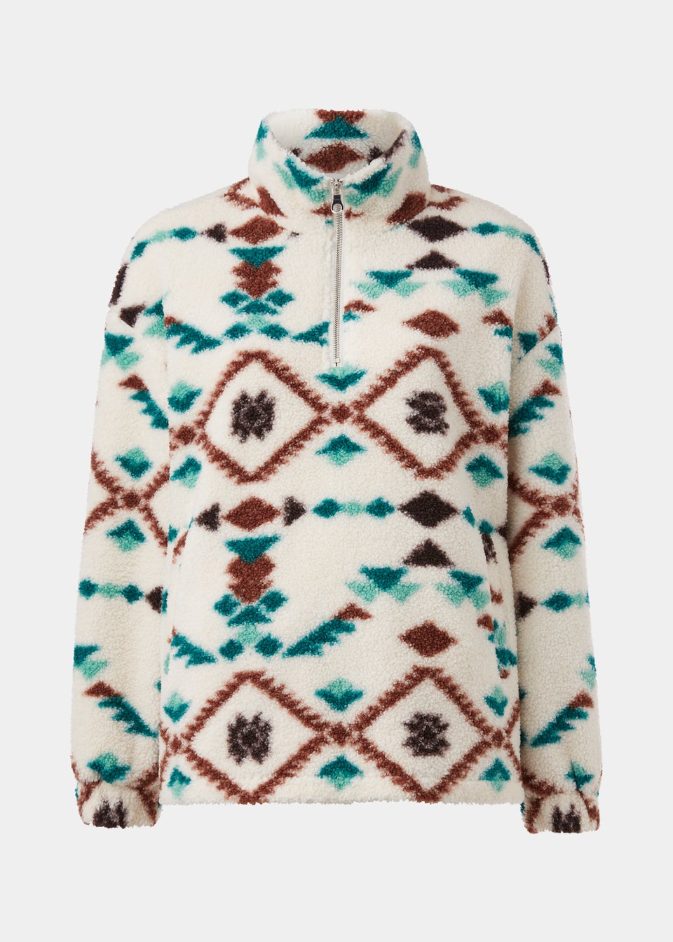 Aztec half zip pullover store