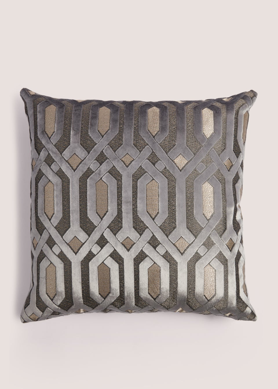 Grey online big cushions