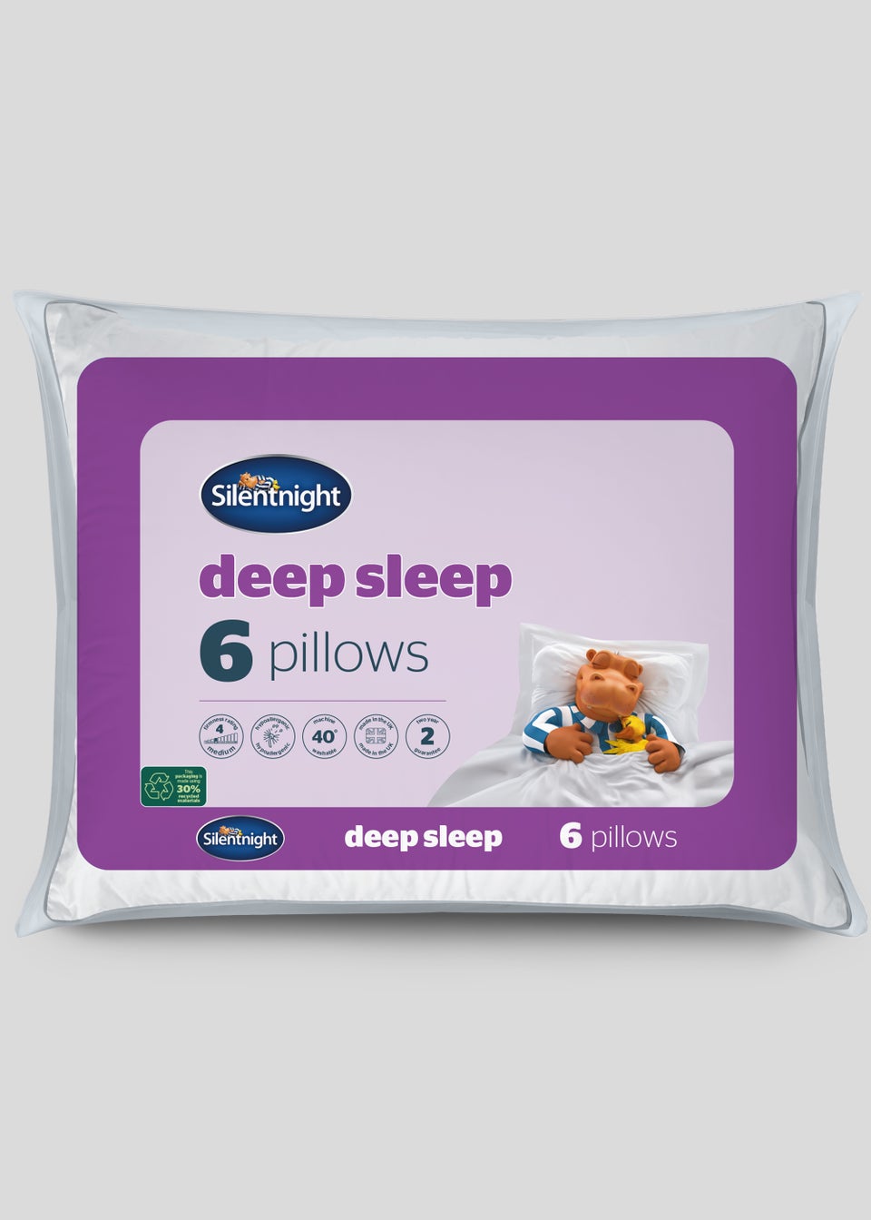 Silentnight 6 Pack Deep Sleep Pillows