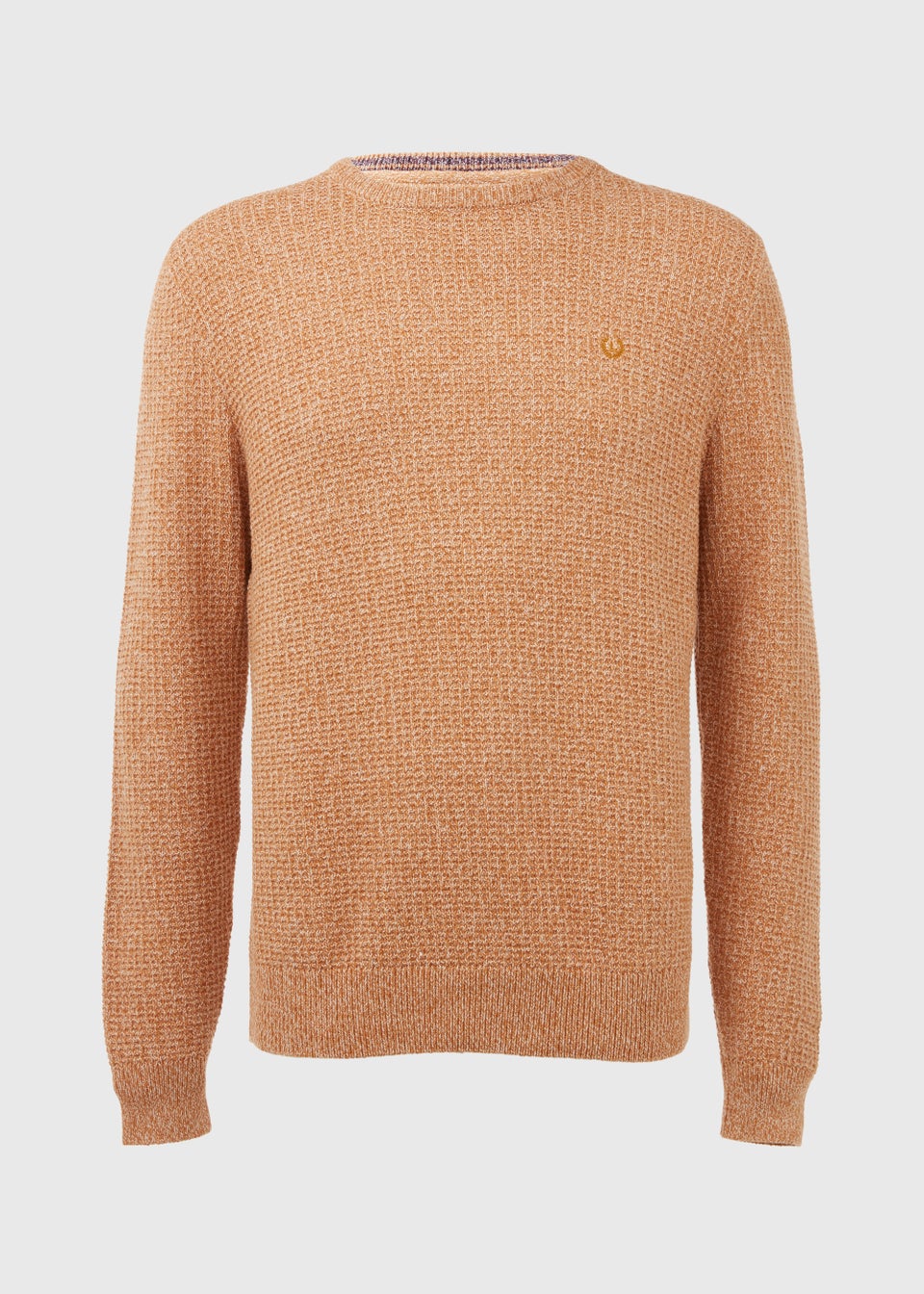 Lincoln Toffee & Ecru Knitted Jumper