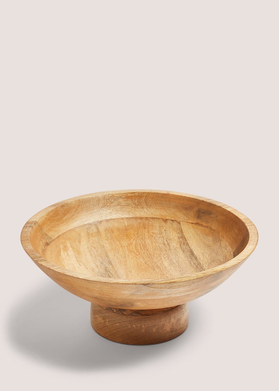 Mango Wood Footed Bowl (12cm x 30cm)
