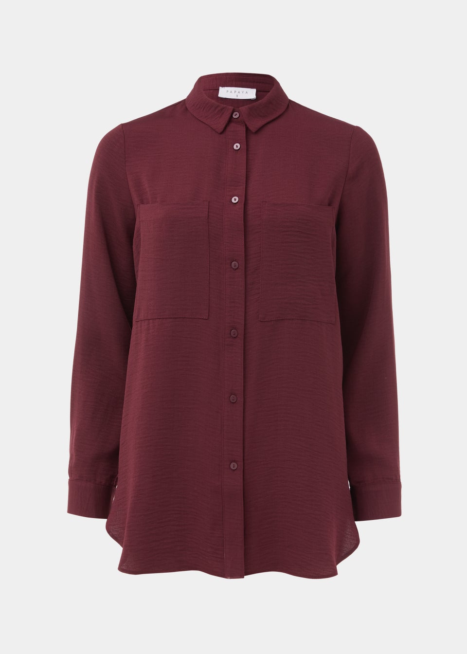 Burgundy Longline Shirt
