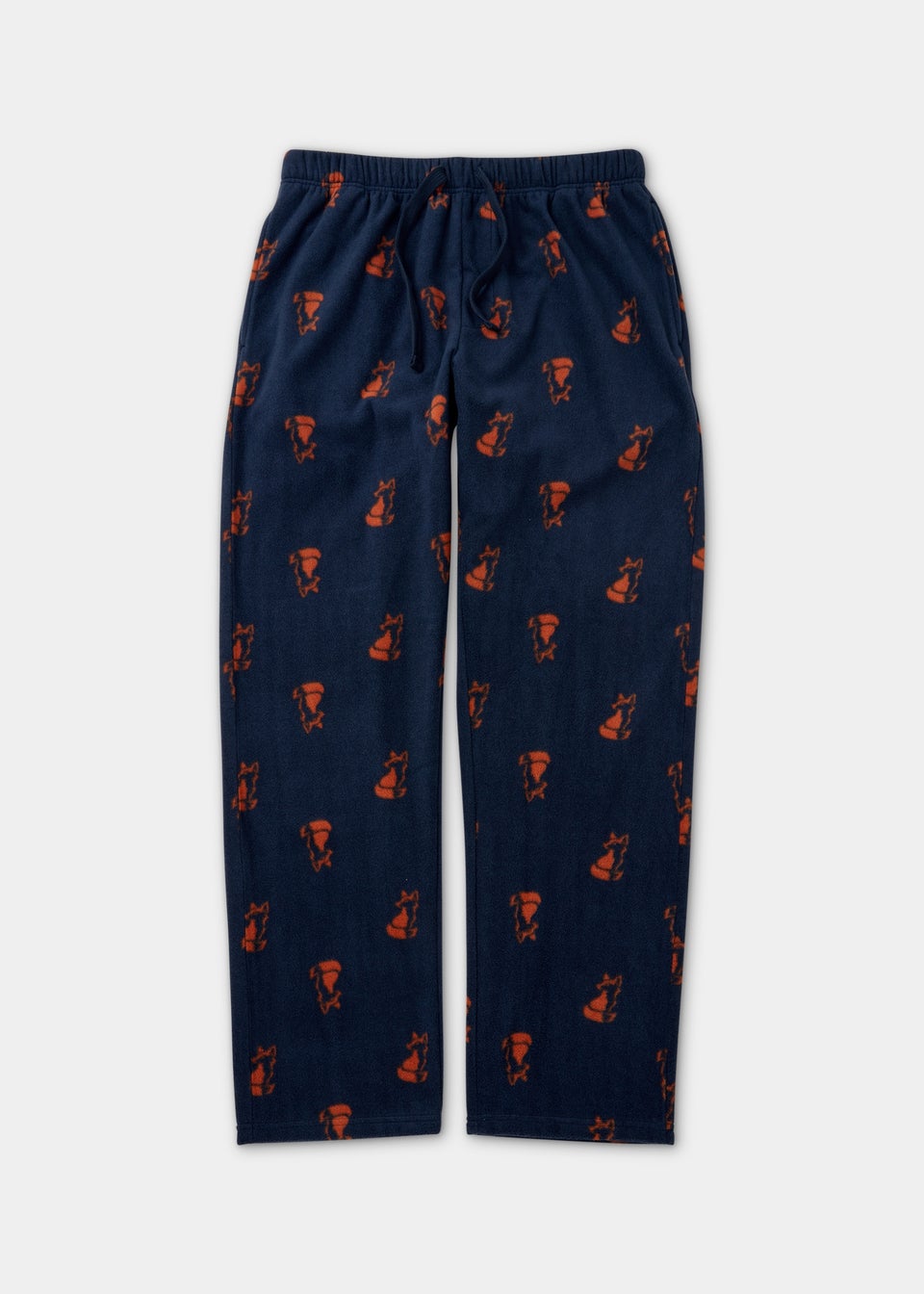 Blue Fox Fleece Pyjama Bottoms Matalan