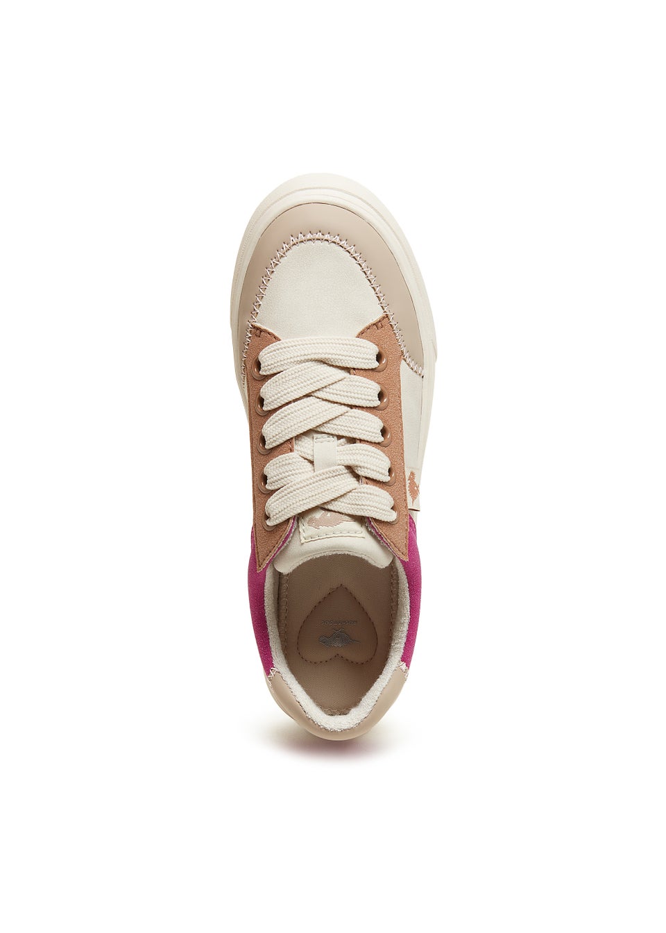 Rocket Dog Flame White Trainers