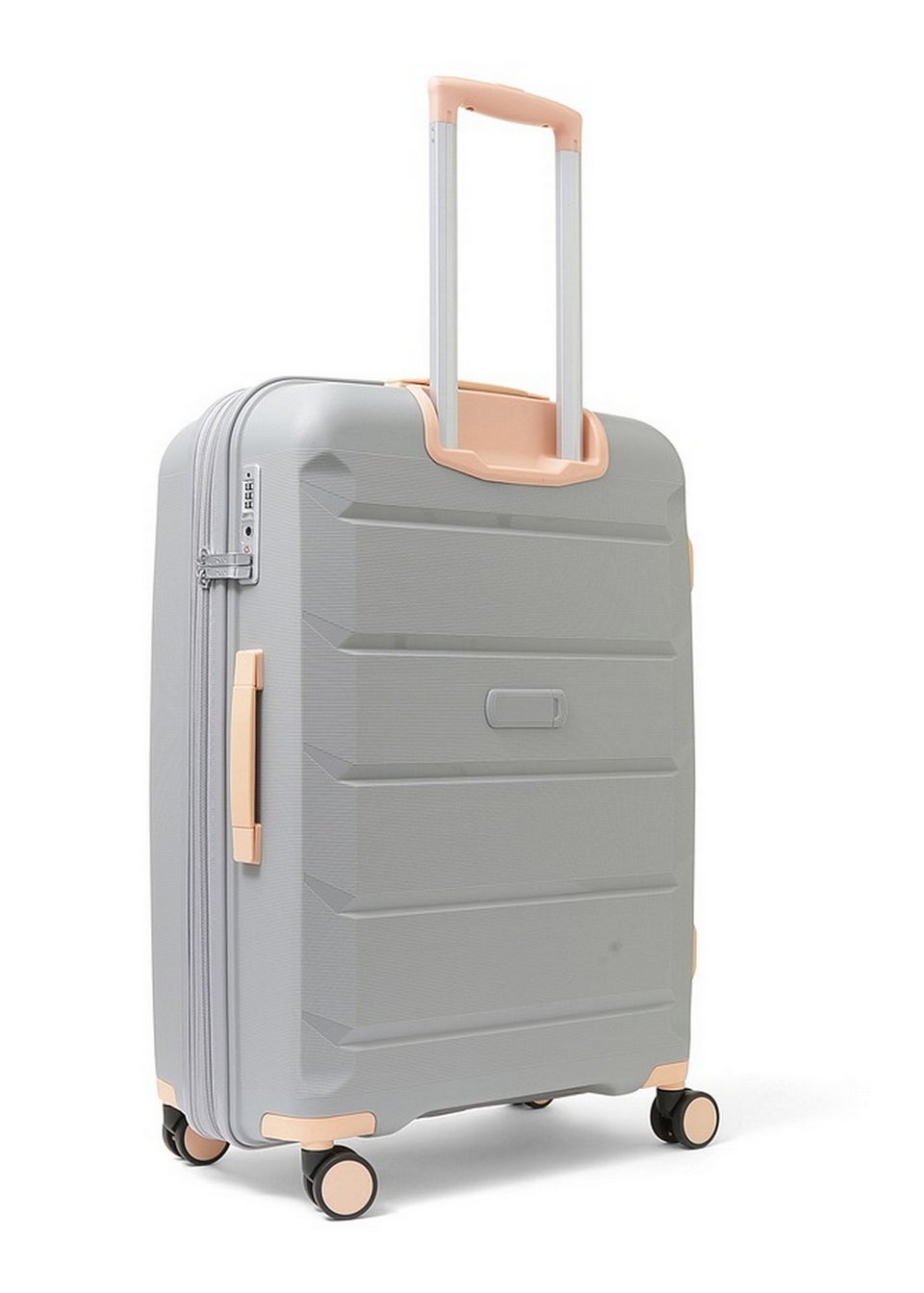 Rock Luggage Tulum Grey Hard Shell Suitcase