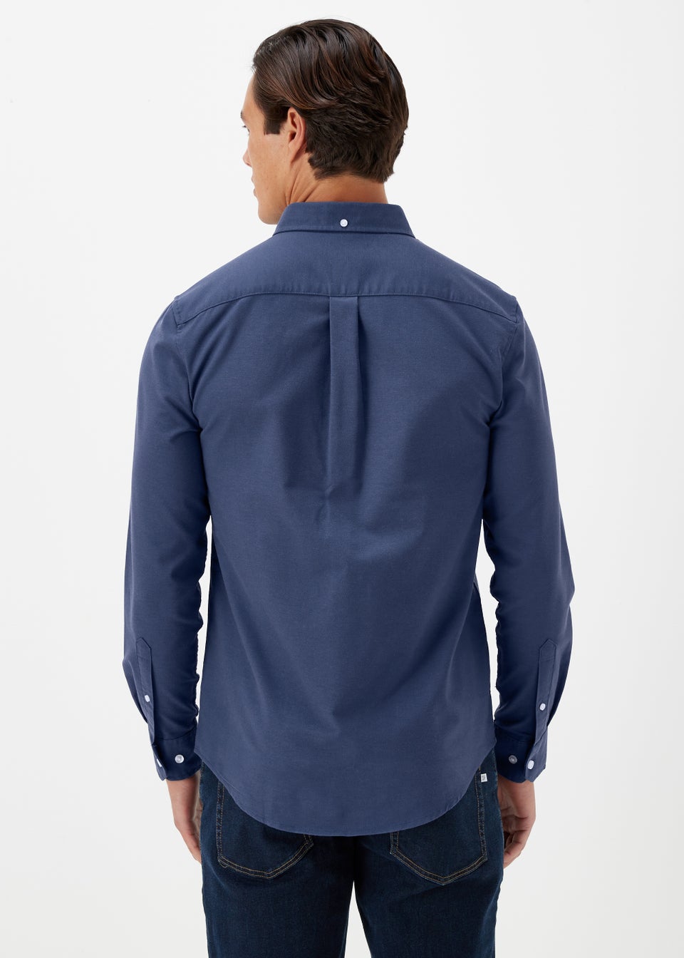 Farah Blue Drayton Long Sleeve Shirt