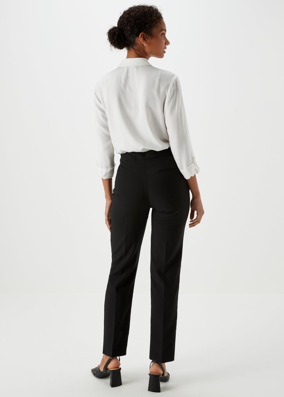Et Vous Ivory Button Utility Top
