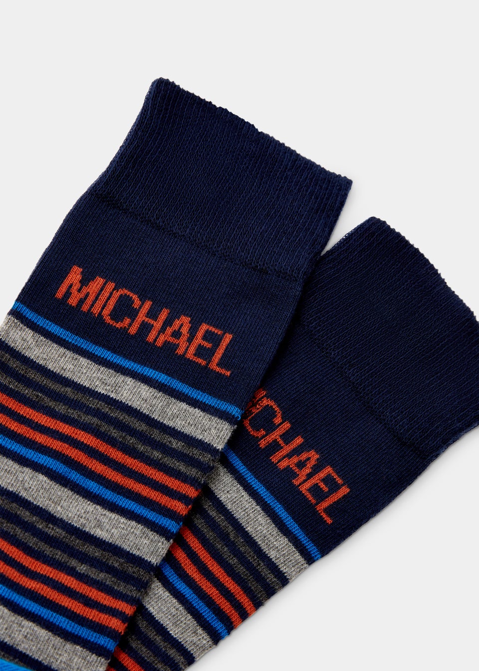 Multicoloured Michael Name Socks