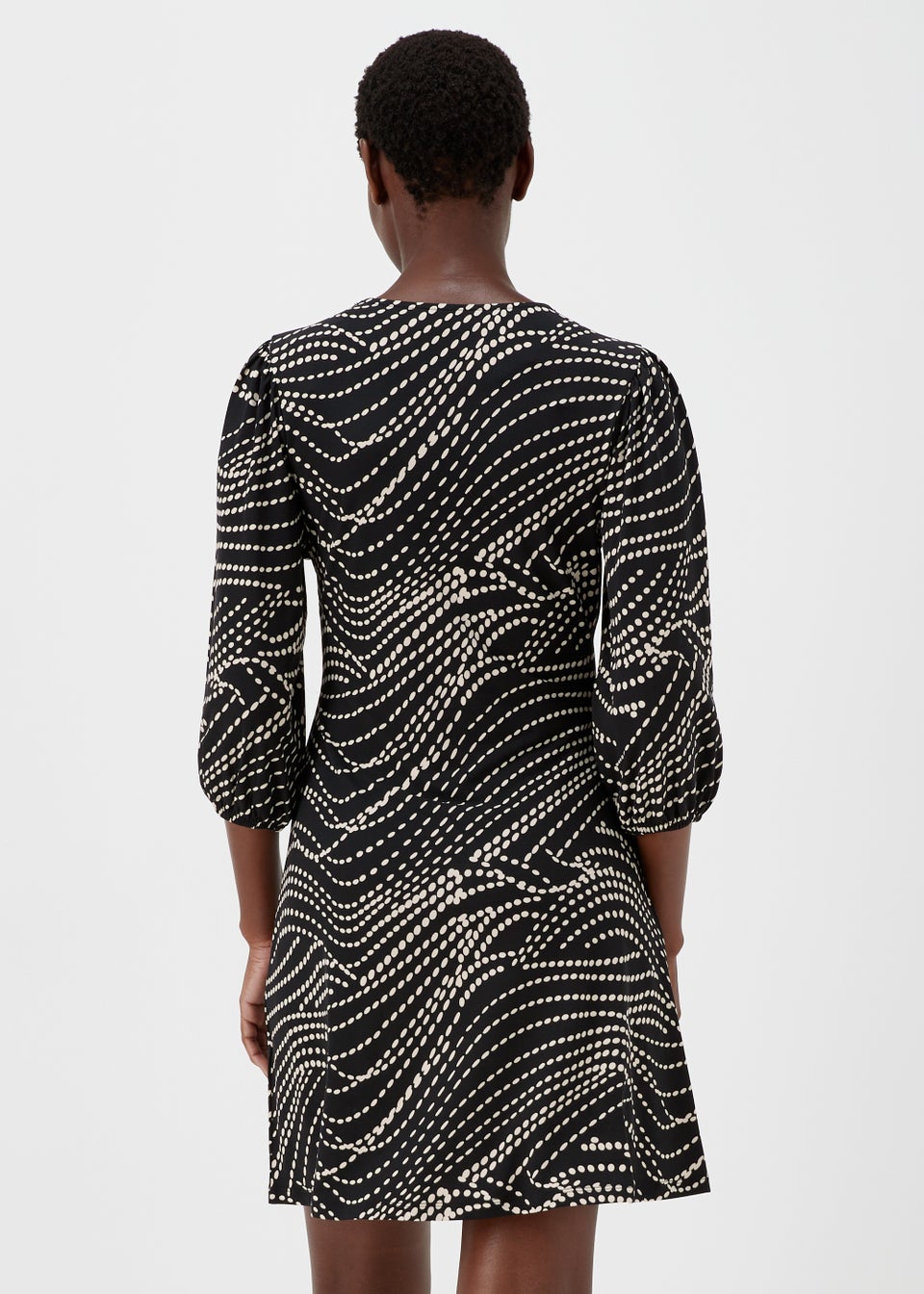 Et Vous Multicoloured Ruched Dress
