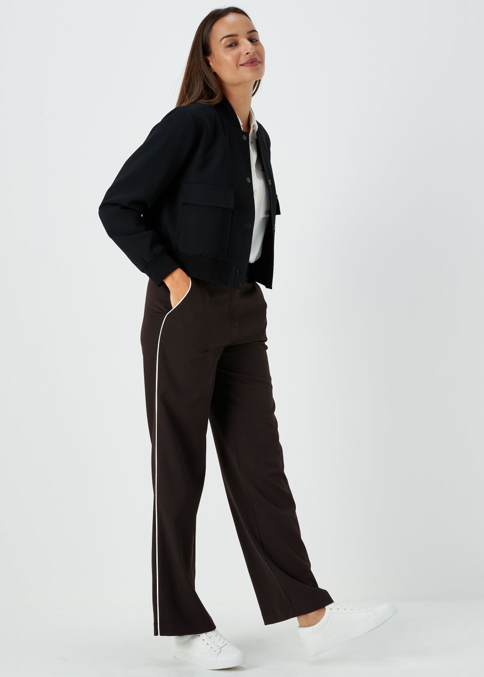 Striped trousers matalan online