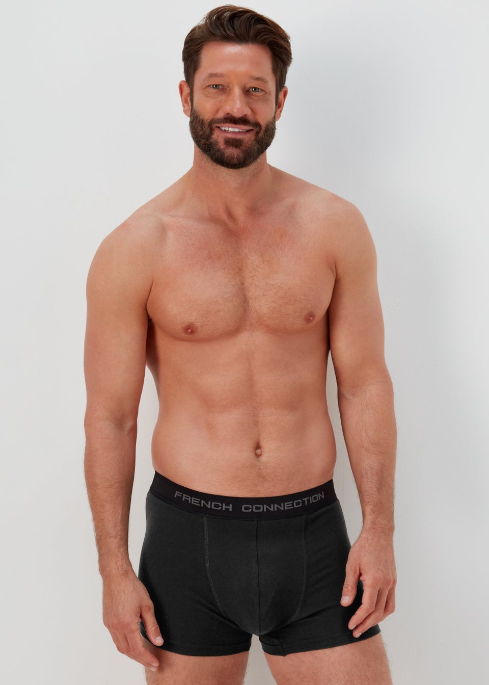 3 Pack French Connection Black Boxers