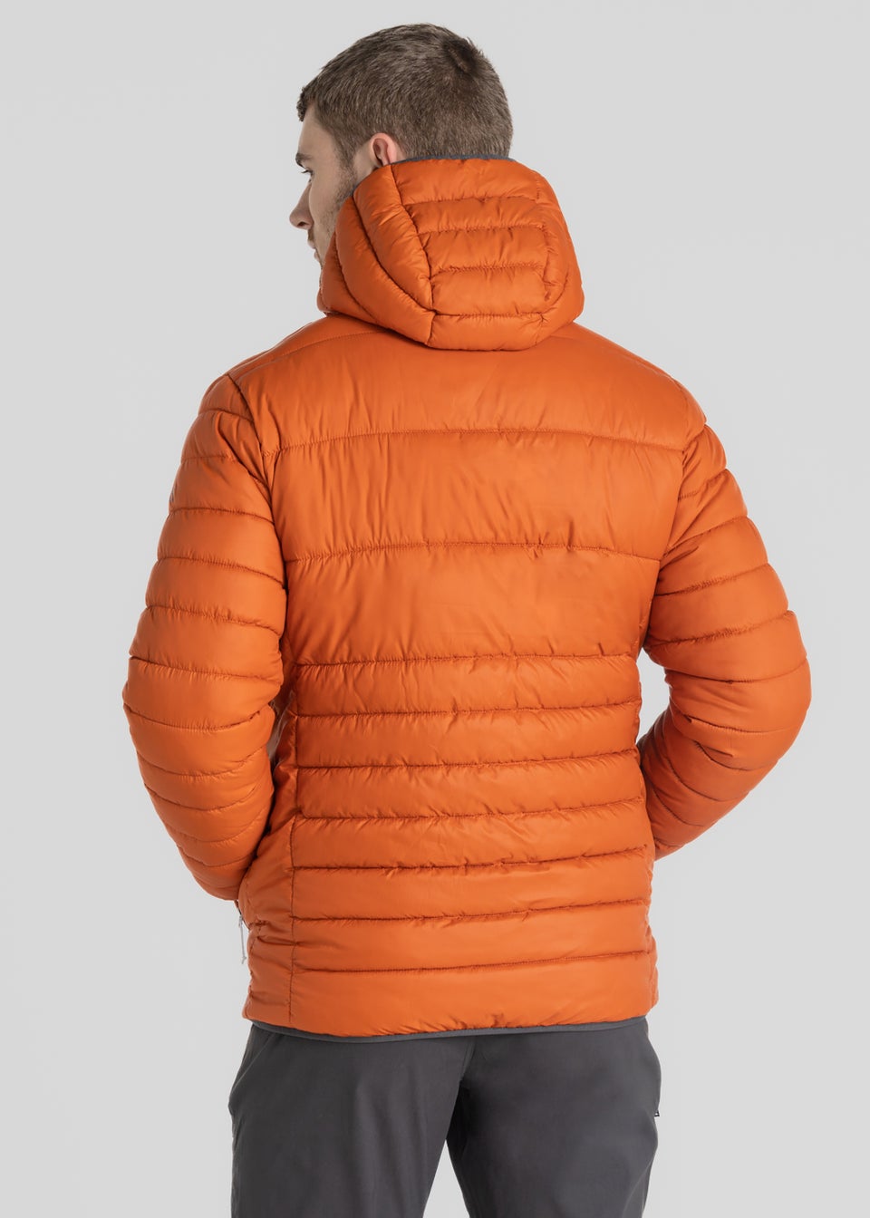Craghoppers Orange Compresslite Hooded Jacket