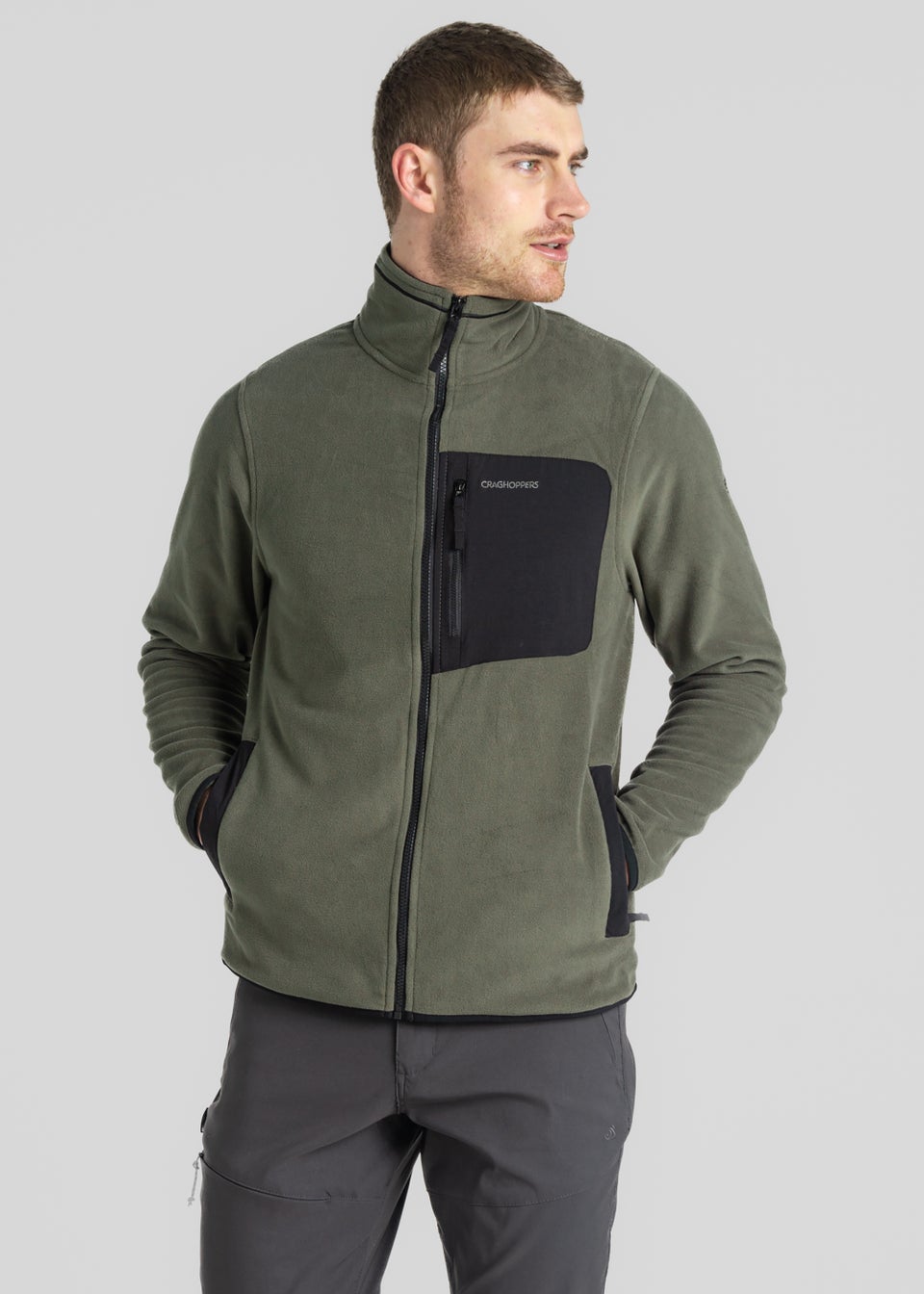 Craghoppers Khaki Core Plus Fleece Jacket