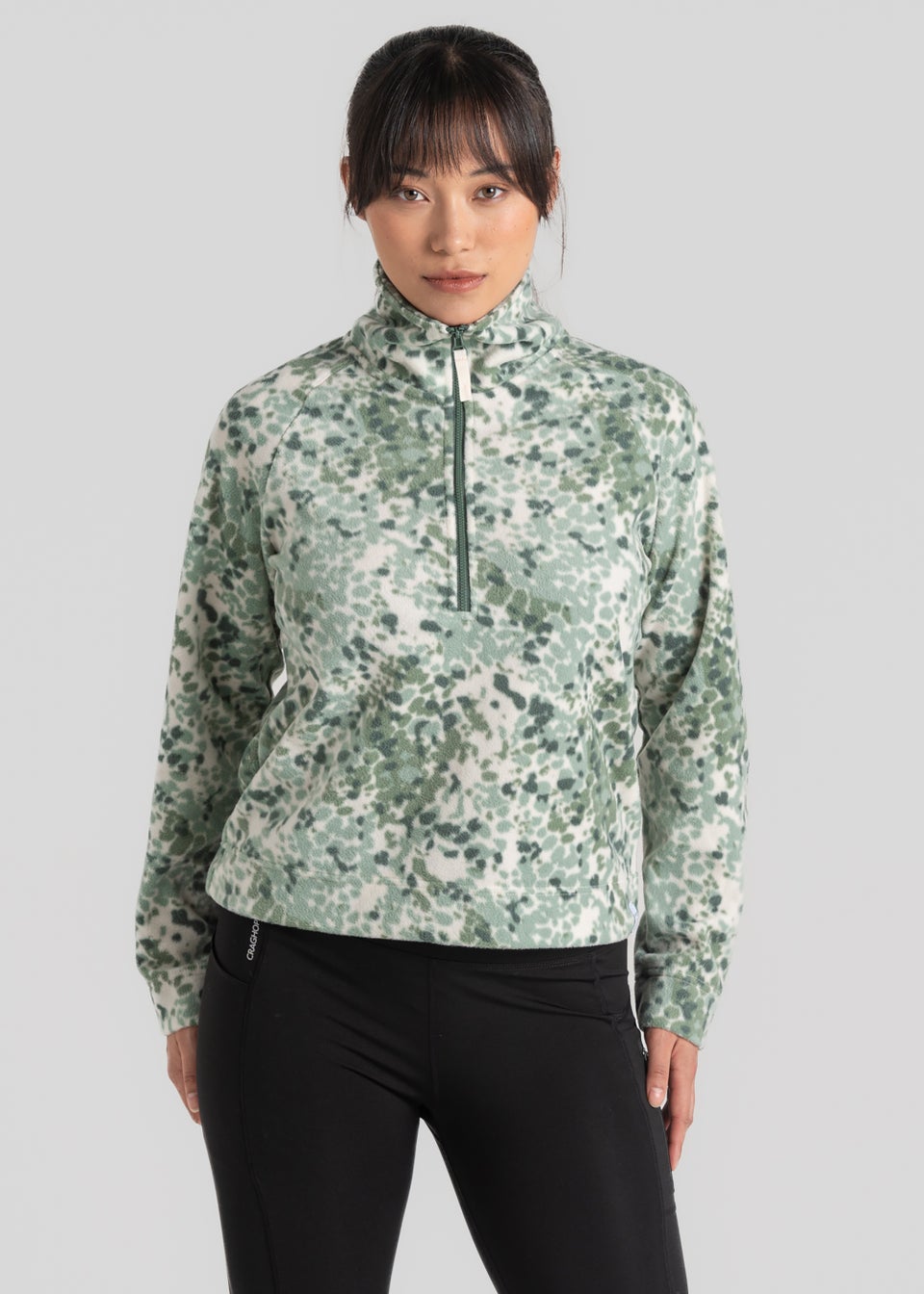 Craghoppers Multicoloured Evie Half Zip Microfleece Top