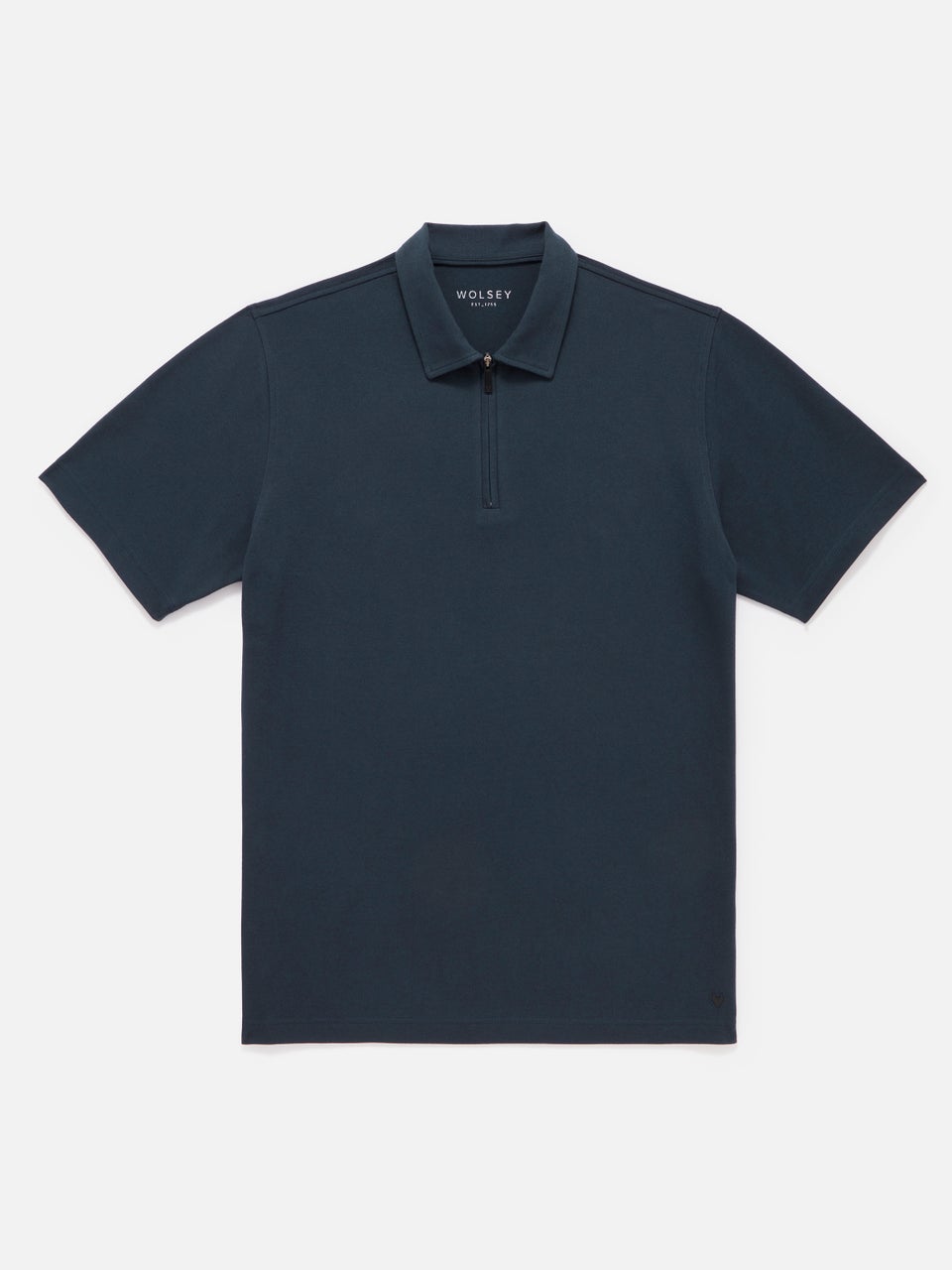 In Motion Performance Pique Polo Navy