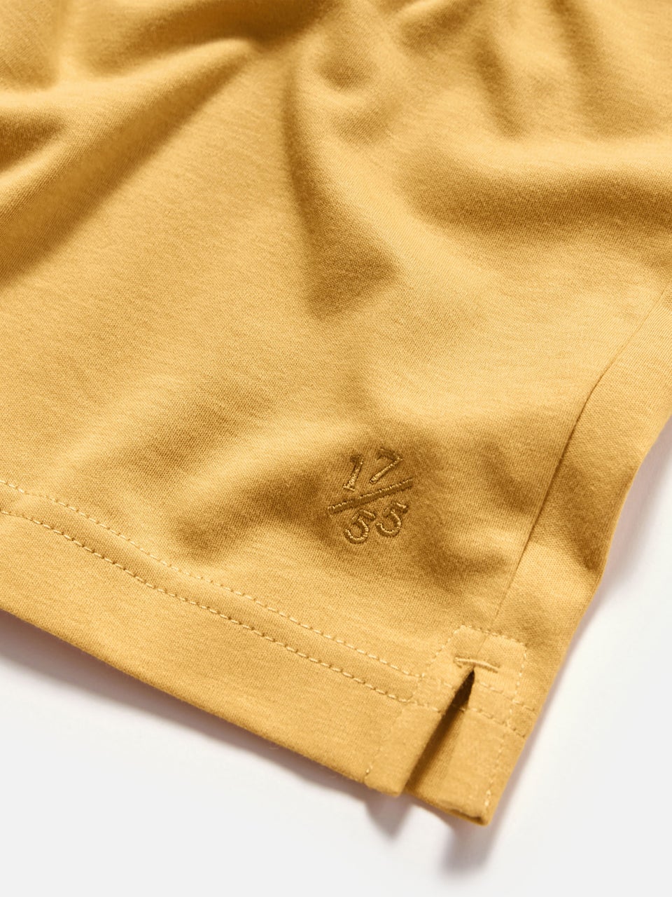 1755 Pima Cotton Polo Mustard