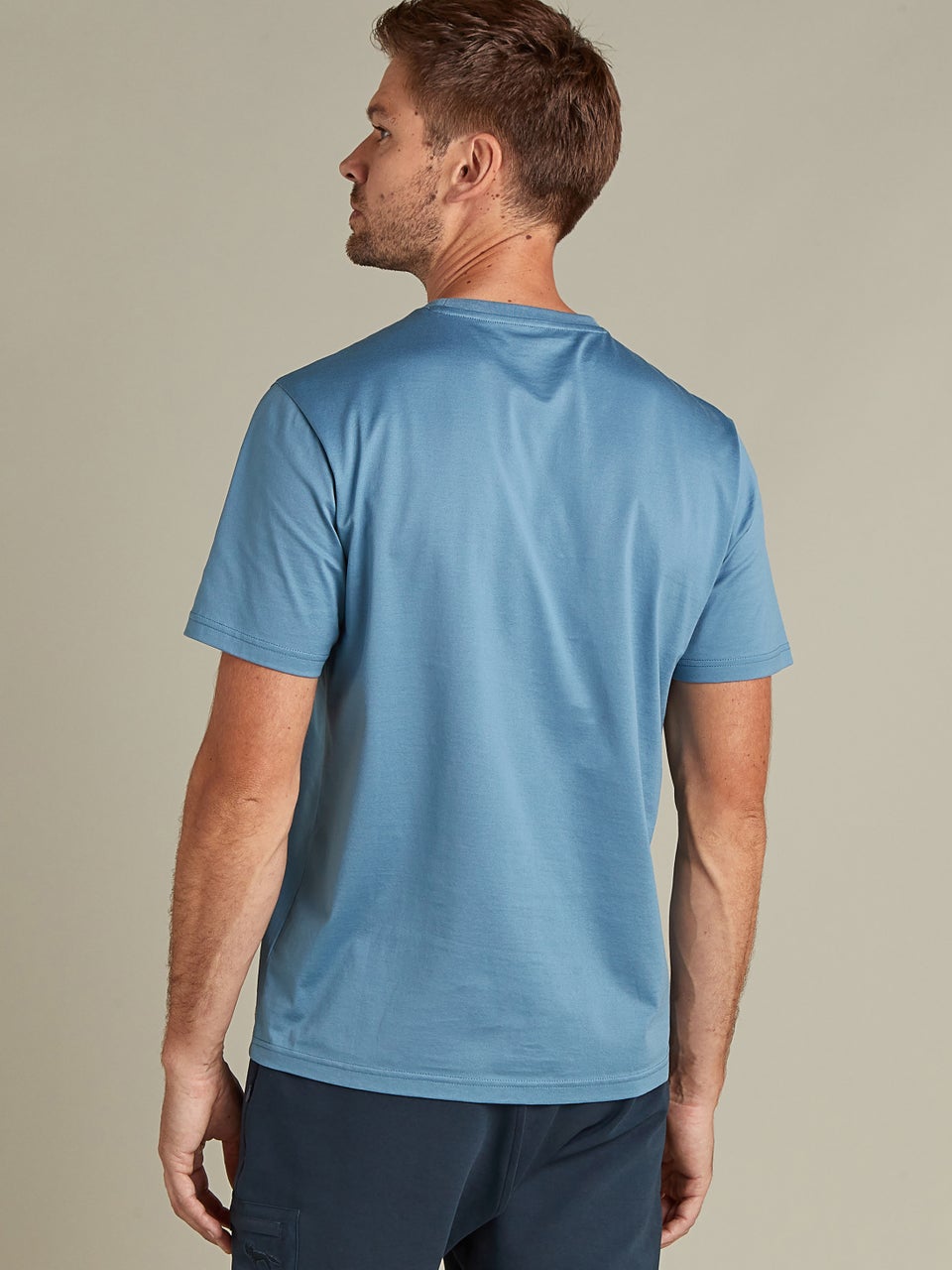 Premium Essential T-shirt Blue - S