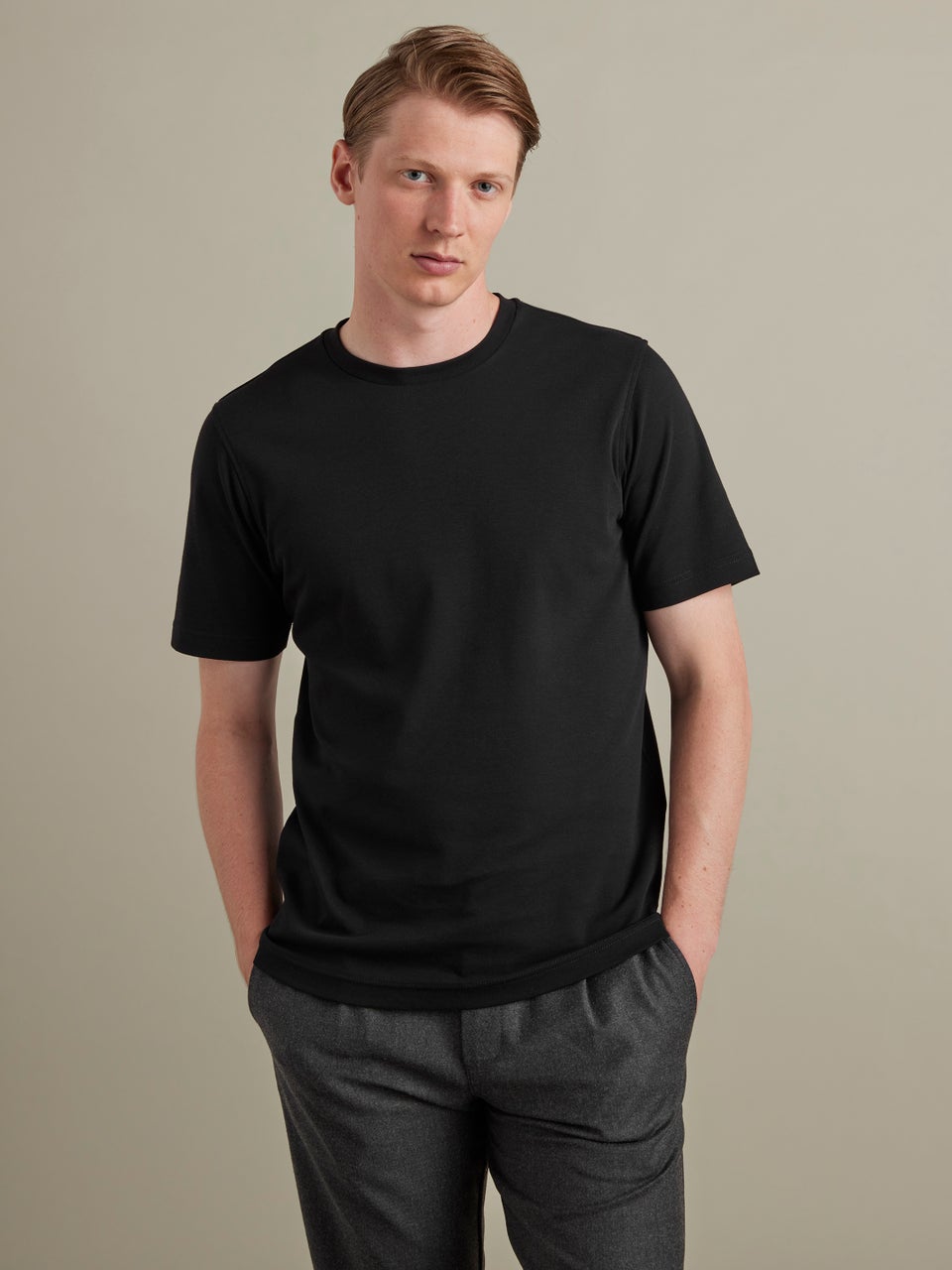 1755 Pima Cotton T-shirt Black