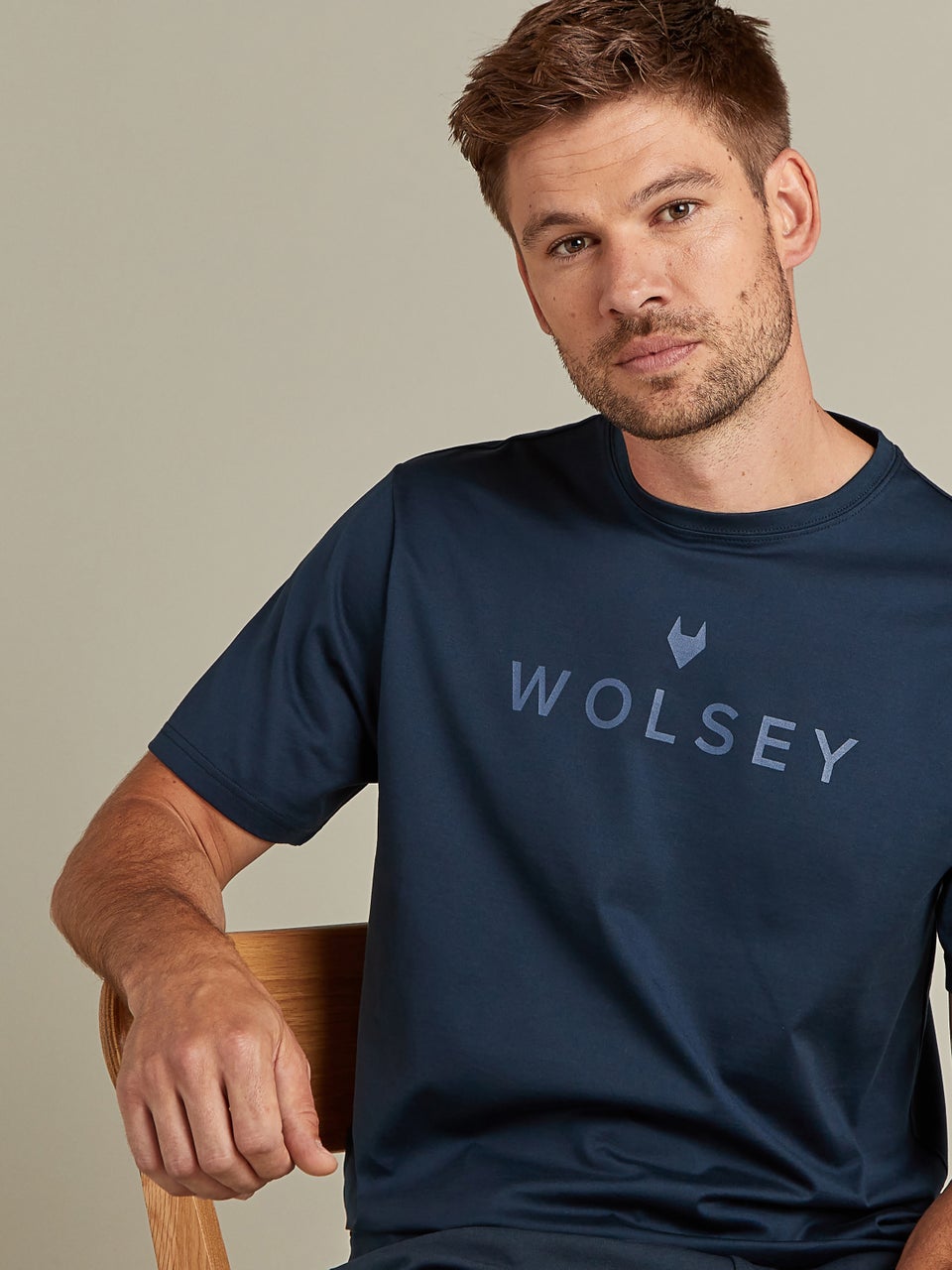 Logo T-shirt Navy - S