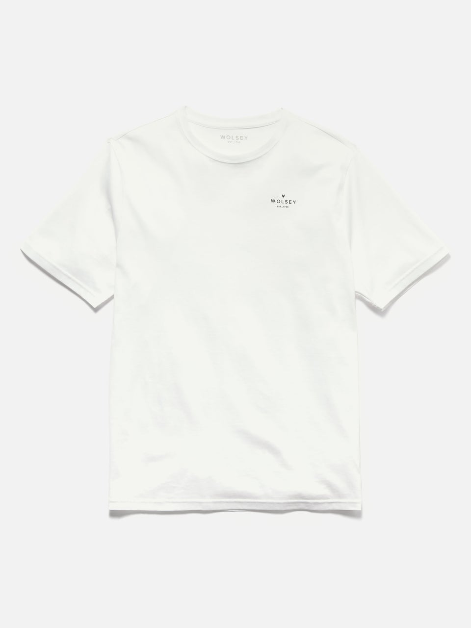 Chest Print T-shirt White