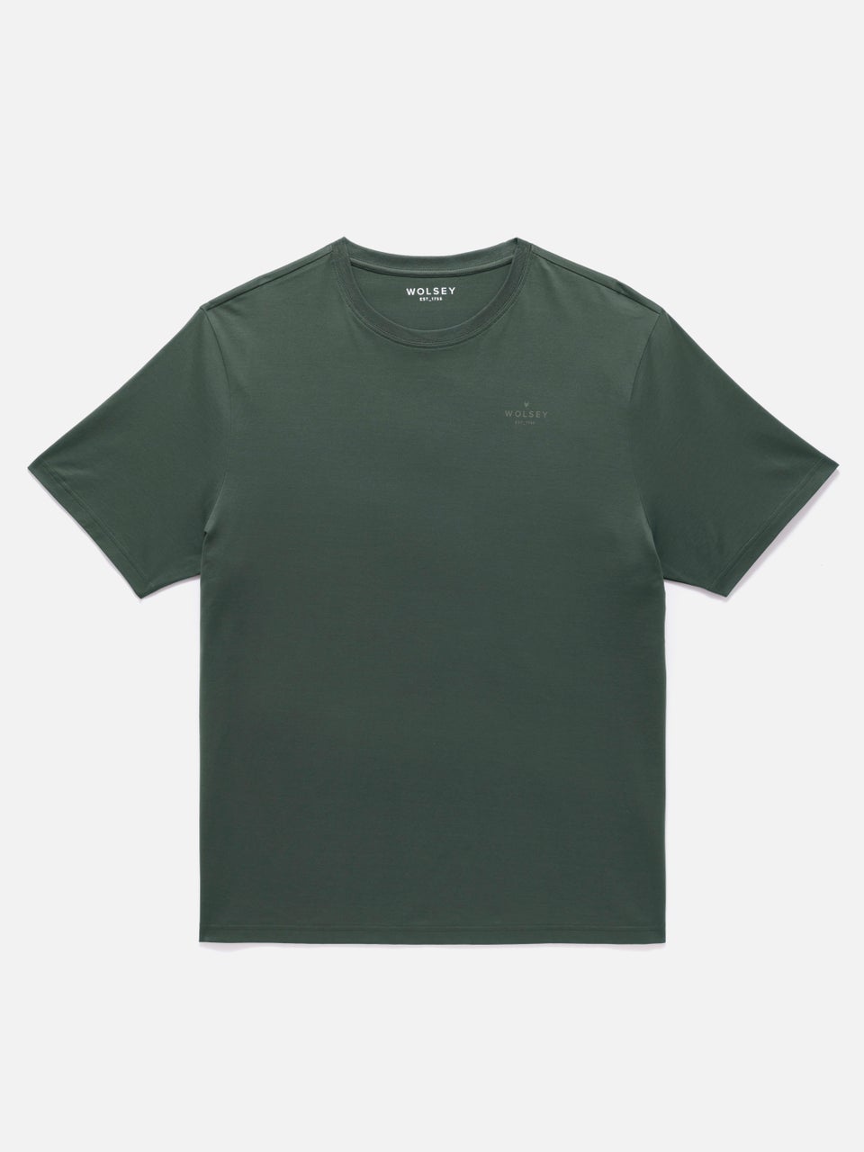 Chest Print T-shirt Green