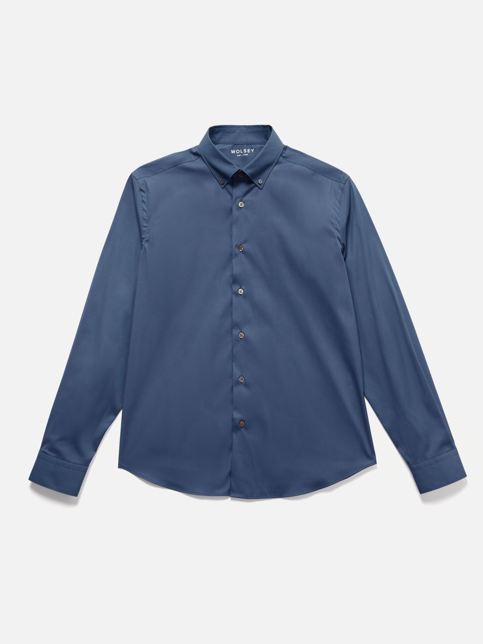 Smart Stretch Button Down Travel Shirt Dark Blue
