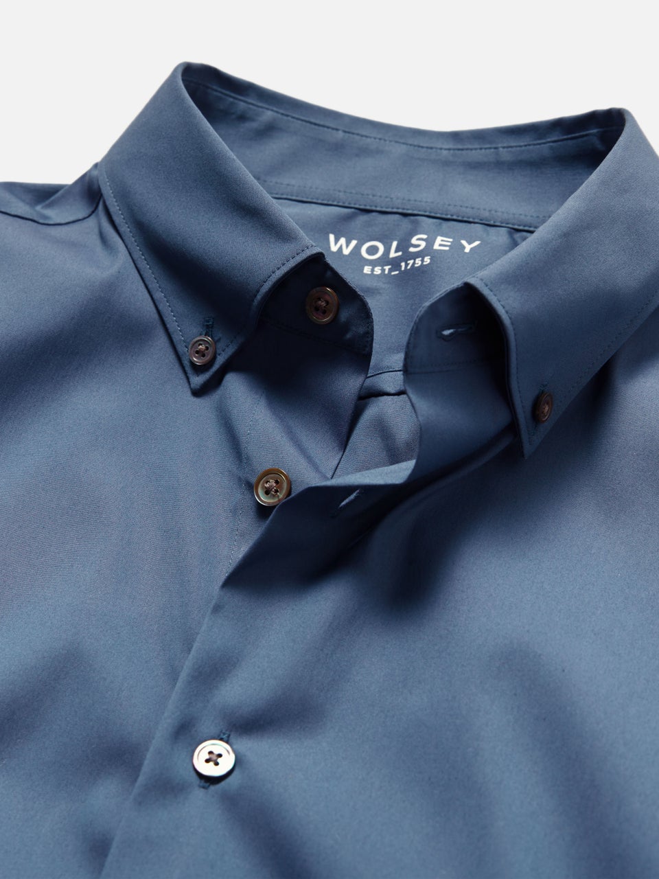 Smart Stretch Button Down Travel Shirt Dark Blue