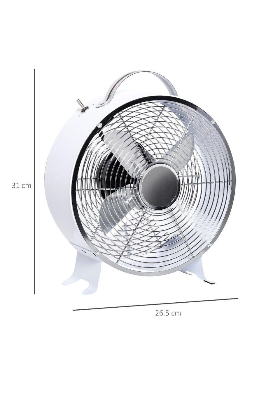 HOMCOM Table Fan