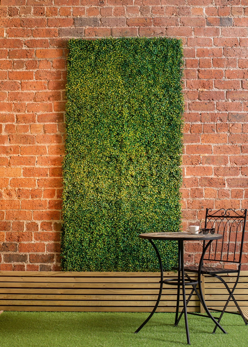 Premier Decorations Boxwood Artificial Living Wall Panel 100cm x 100cm